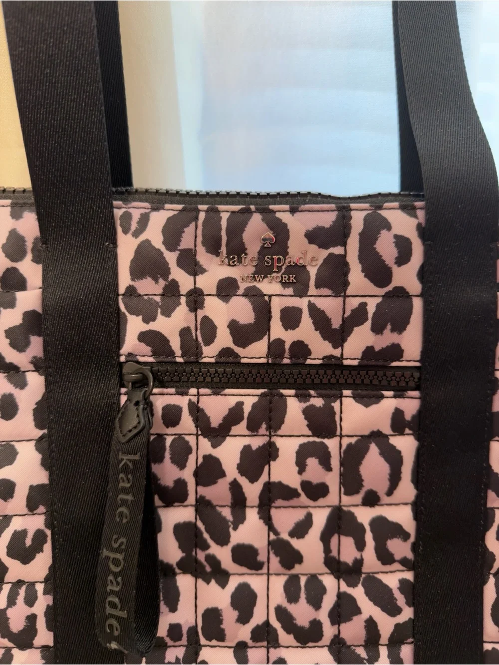 kate Spade Quilted Leopard Tote - Picture 5 of 6